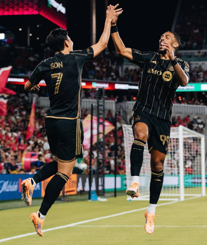 LAFC 클럽역사 함께하는 손흥민 , 부앙가