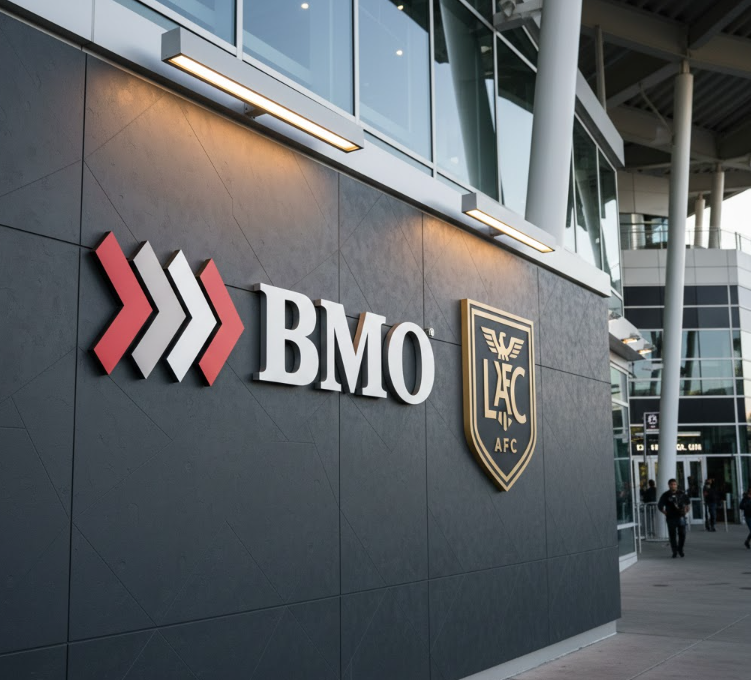 BMO 스타디움 네이밍 로고