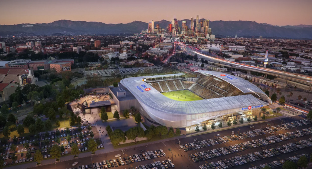 LAFC BMO 스타디움 